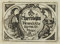 TvB G 4425
          <br/>
          Twaalf afbeeldingen met dieren
          <br/>
          <em>Staker, Heinrich (??)</em>